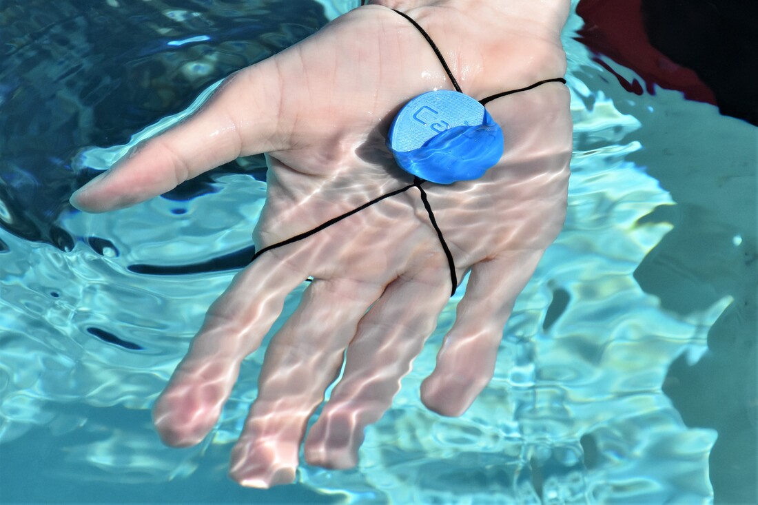 Catch-it improves the catch phase of a front crawl stroke